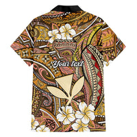 Personalised Hawaii Tribal Humpback Whale Family Matching Tank Maxi Dress and Hawaiian Shirt Melemele Hibiscus Seamless Pattern LT9 - Polynesian Pride