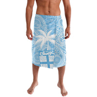 Custom Indo Fijians Lavalava Fiji ke Hindustani Polyneisan Paisley Blue Style LT9 Blue - Polynesian Pride