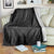 Queensland Maori Rugby Nga Hau e Wha Blanket Black Motif