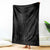 Queensland Maori Rugby Nga Hau e Wha Blanket Black Motif