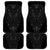Queensland Maori Rugby Nga Hau e Wha Car Mats Black Motif