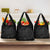 Queensland Maori Rugby Nga Hau e Wha Grocery Bag Black Motif