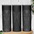 Queensland Maori Rugby Nga Hau e Wha Skinny Tumbler Black Motif