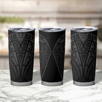 Queensland Maori Rugby Nga Hau e Wha Tumbler Cup Black Motif LT9 - Polynesian Pride