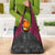 Queensland Maori Rugby Nga Hau e Wha Grocery Bag Maroon Motif