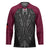 Queensland Maori Rugby Nga Hau e Wha Hockey Jersey Maroon Motif - Polynesian Pride