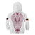 Queensland Maori Rugby Nga Hau e Wha Kid Hoodie White Motif