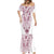 Queensland Maori Rugby Nga Hau e Wha Mermaid Dress White Motif