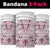 Queensland Maori Rugby Nga Hau e Wha Neck Gaiter White Motif - Polynesian Pride