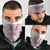 Queensland Maori Rugby Nga Hau e Wha Neck Gaiter White Motif - Polynesian Pride