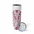 Queensland Maori Rugby Nga Hau e Wha Skinny Tumbler White Motif