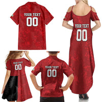 Custom British Lions-AUNZ Family Matching Summer Maxi Dress and Hawaiian Shirt Australia-New Zealand Indigenous Motif LT9 - Polynesian Pride