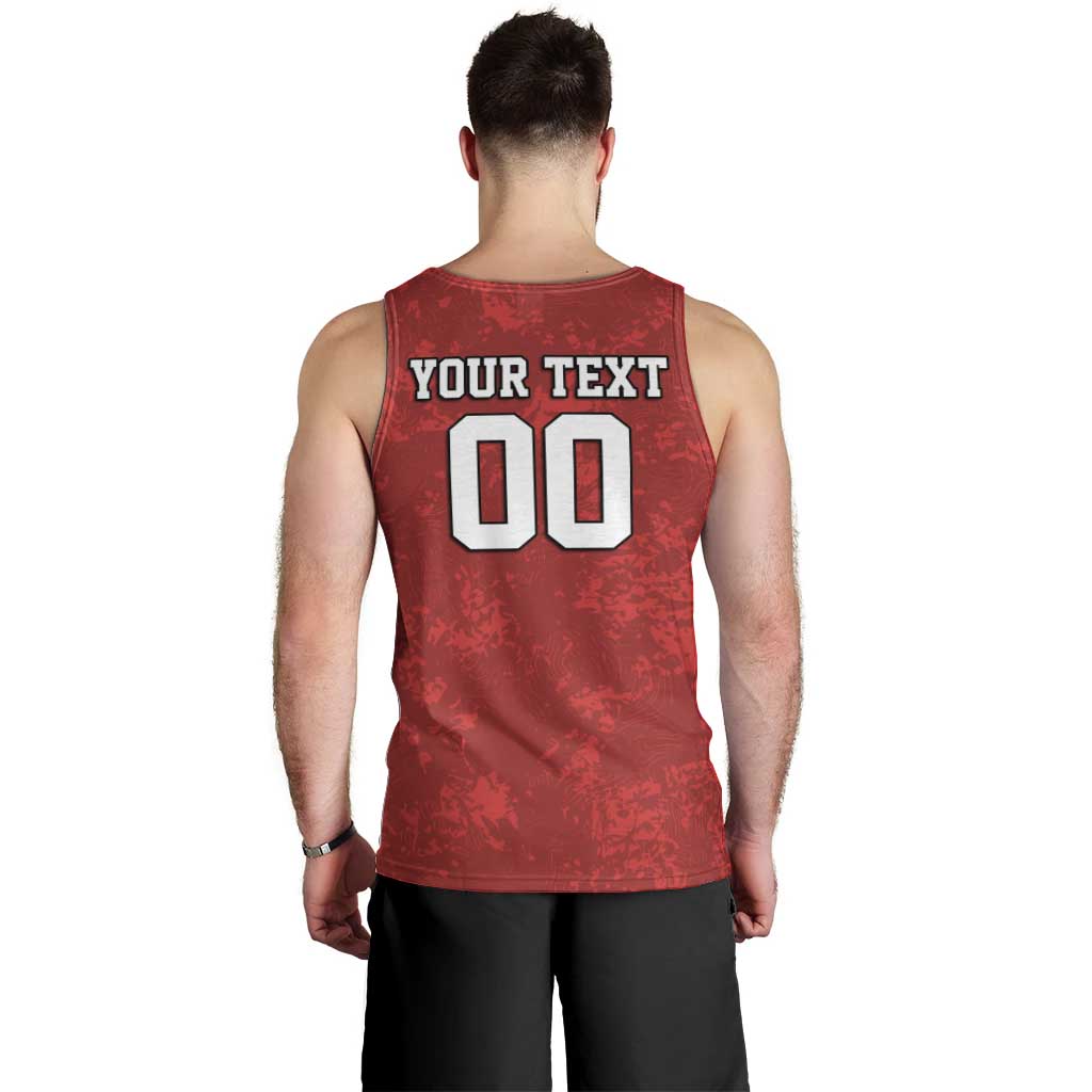 Custom British Lions-AUNZ Men Tank Top Australia-New Zealand Indigenous Motif
