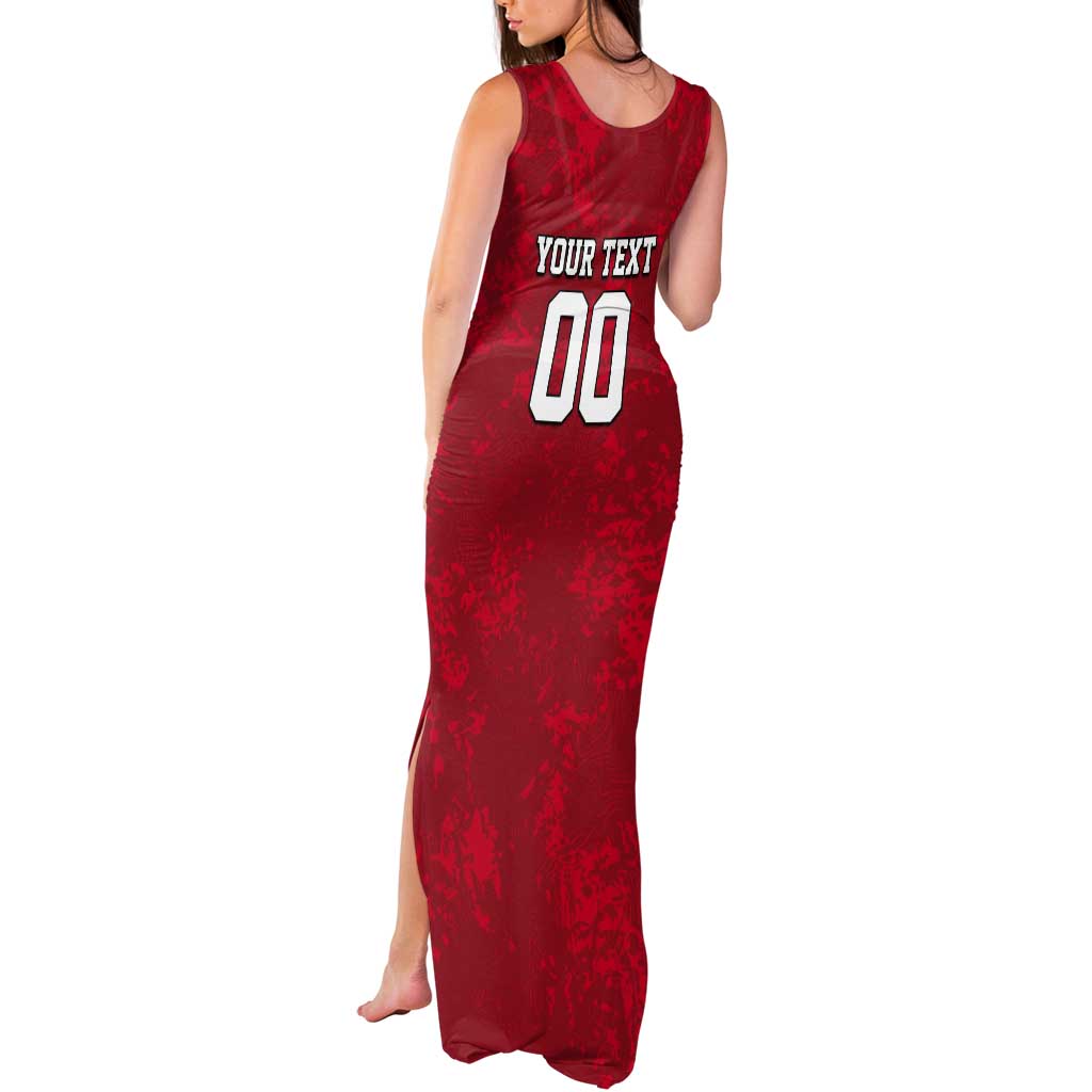 Custom British Lions-AUNZ Tank Maxi Dress Australia-New Zealand Indigenous Motif