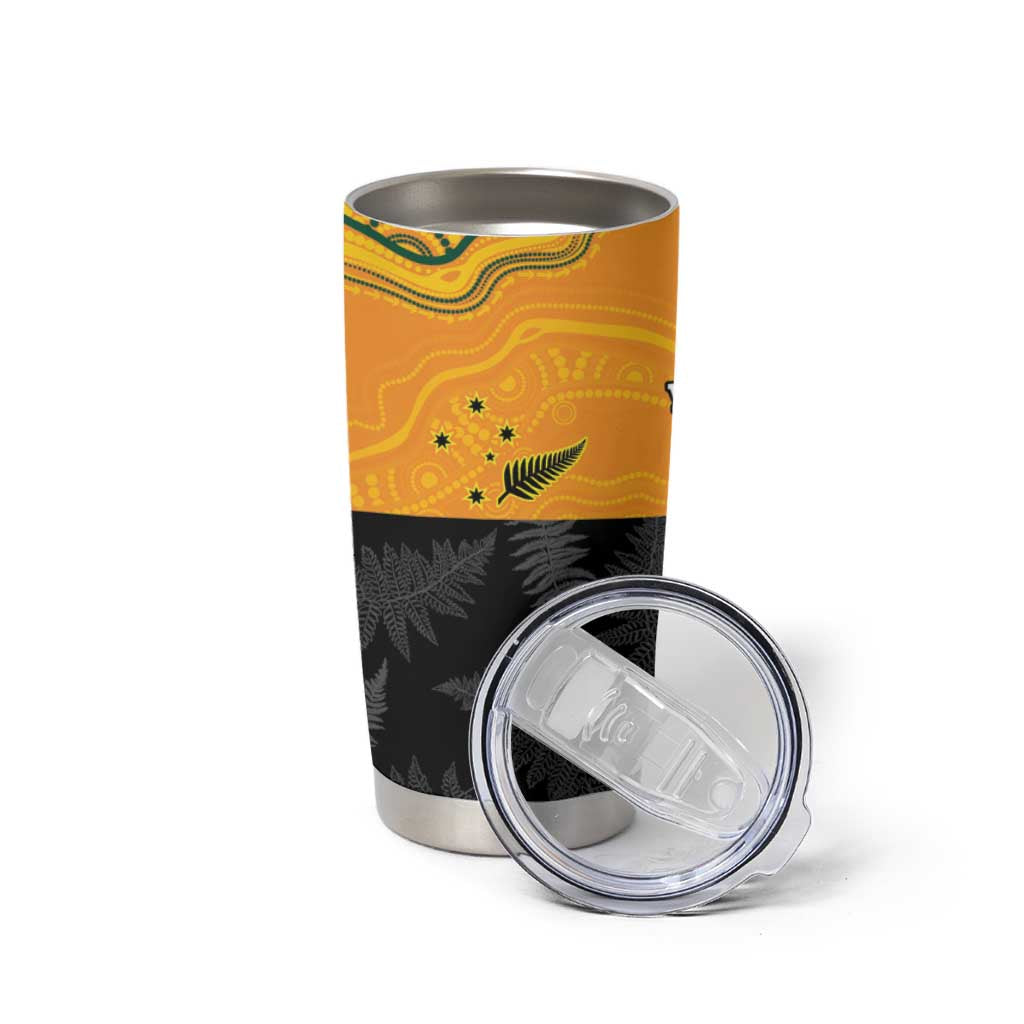Custom British Lions-AUNZ Tumbler Cup Australia-New Zealand Indigenous Motif