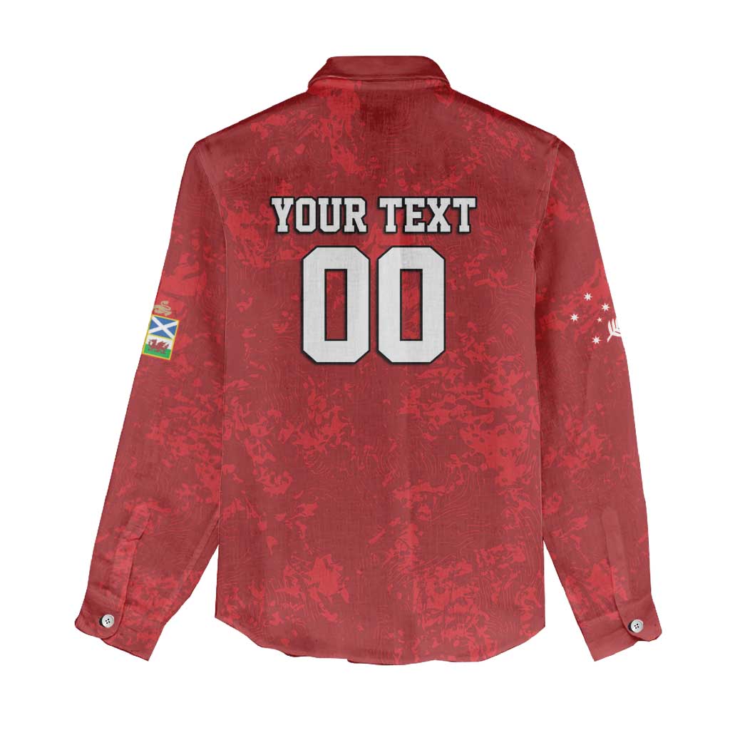Custom British Lions-AUNZ Women Casual Shirt Australia-New Zealand Indigenous Motif LT9 - Polynesian Pride