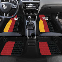 Custom British Lions New Zealand Car Mats Sporty Style LT9 Set 4pcs Black - Polynesian Pride