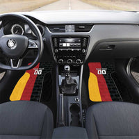 Custom British Lions New Zealand Car Mats Sporty Style LT9 Set 2pcs - Front Black - Polynesian Pride