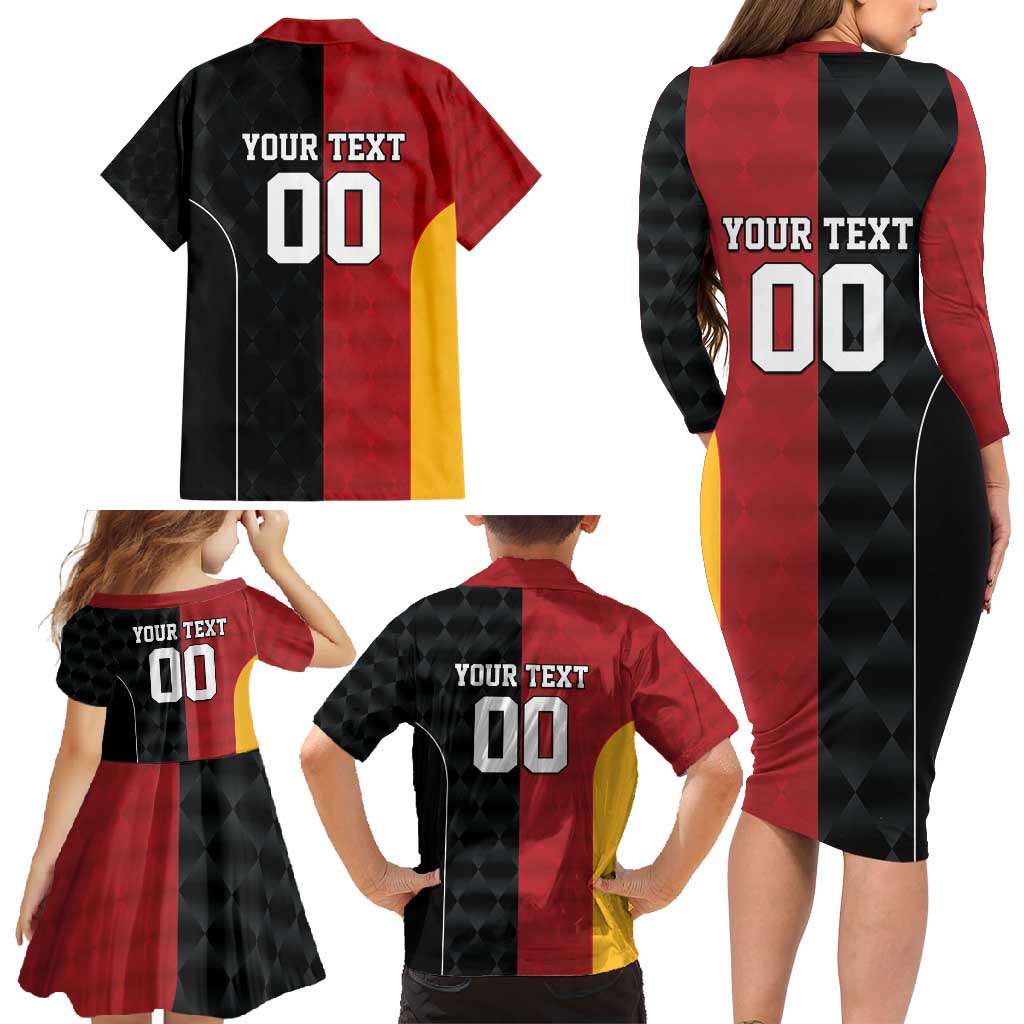 Custom British Lions New Zealand Family Matching Long Sleeve Bodycon Dress and Hawaiian Shirt Sporty Style LT9 - Polynesian Pride