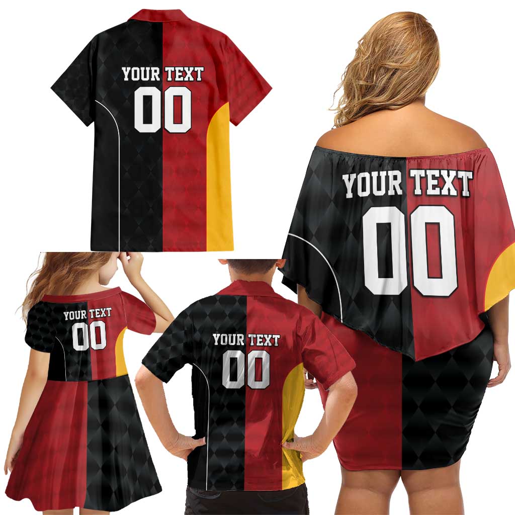 Custom British Lions New Zealand Family Matching Off Shoulder Short Dress and Hawaiian Shirt Sporty Style LT9 - Polynesian Pride