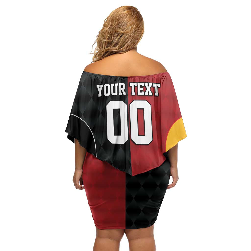 Custom British Lions New Zealand Family Matching Off Shoulder Short Dress and Hawaiian Shirt Sporty Style LT9 - Polynesian Pride