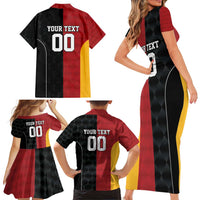 Custom British Lions New Zealand Family Matching Short Sleeve Bodycon Dress and Hawaiian Shirt Sporty Style LT9 - Polynesian Pride