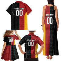 Custom British Lions New Zealand Family Matching Tank Maxi Dress and Hawaiian Shirt Sporty Style LT9 - Polynesian Pride
