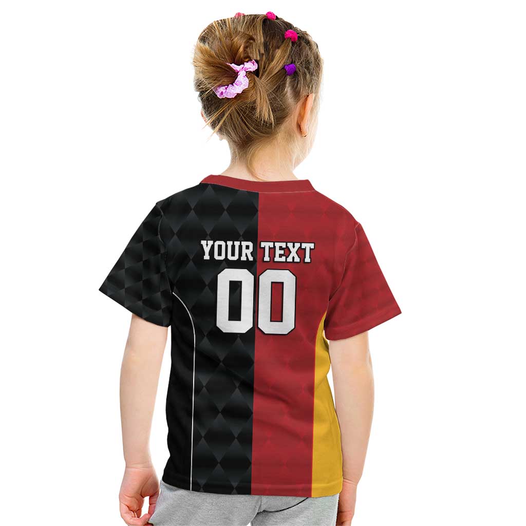 Custom British Lions New Zealand Kid T Shirt Sporty Style LT9 - Polynesian Pride