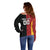 Custom British Lions New Zealand Off Shoulder Sweater Sporty Style