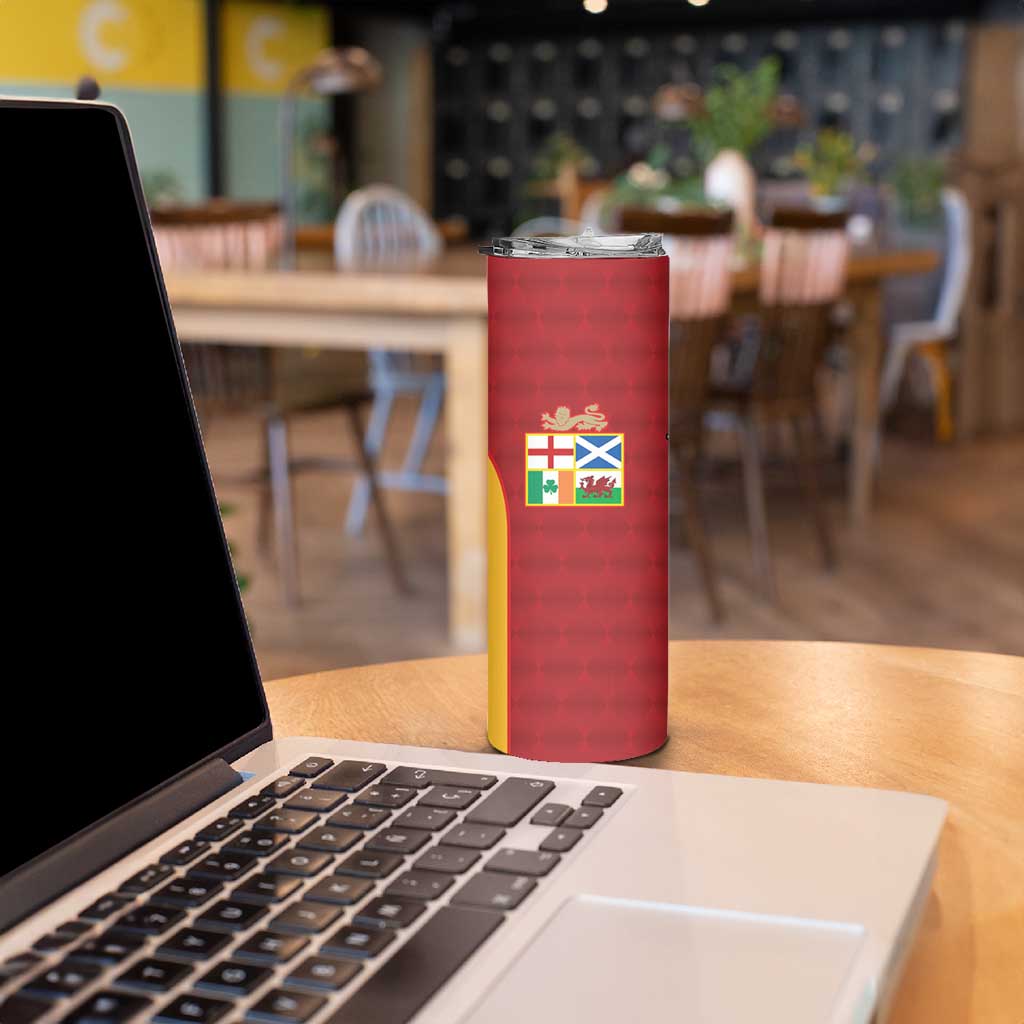 Custom British Lions New Zealand Skinny Tumbler Sporty Style