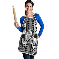 Fiji Custom Rugby National Heritage Apron Black Traditional Masi Inspired