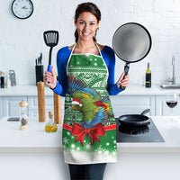 New Zealand Kea Bird Christmas Apron Maori Inspired Knitted Patterns LT9 - Polynesian Pride