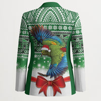 New Zealand Kea Bird Christmas Blazer Maori Inspired Knitted Patterns LT9 - Polynesian Pride