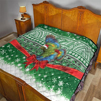 New Zealand Kea Bird Christmas Quilt Maori Inspired Knitted Patterns LT9 - Polynesian Pride