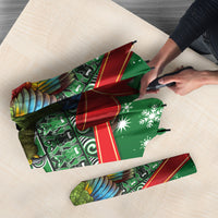 New Zealand Kea Bird Christmas Umbrella Maori Inspired Knitted Patterns LT9 - Polynesian Pride