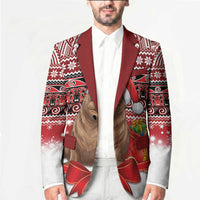 New Zealand Kekeno Seal Christmas Blazer Maori Inspired Knitted Patterns LT9 - Polynesian Pride