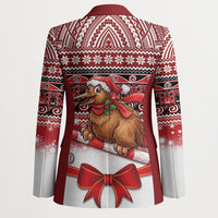 New Zealand Kiwi Bird Christmas Blazer Maori Inspired Knitted Patterns LT9 - Polynesian Pride