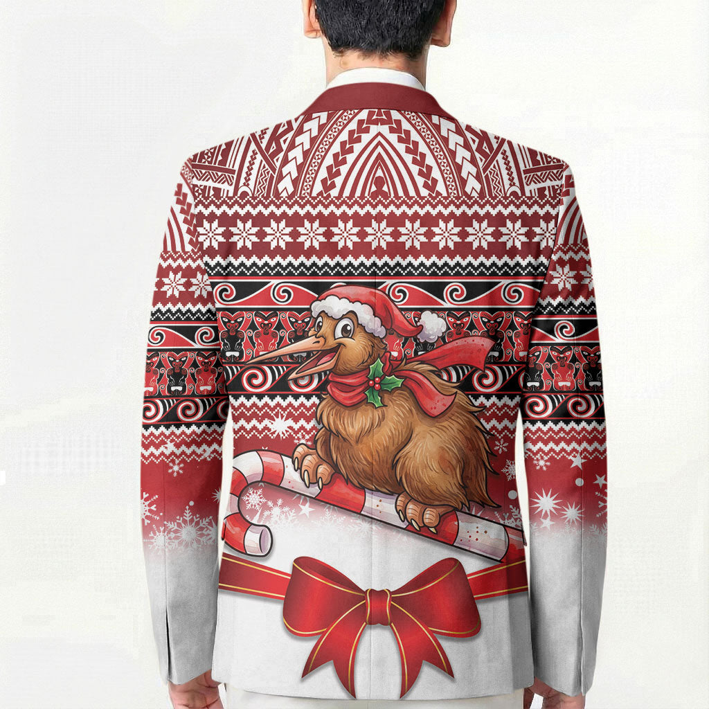 New Zealand Kiwi Bird Christmas Blazer Maori Inspired Knitted Patterns LT9 - Polynesian Pride