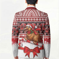 New Zealand Kiwi Bird Christmas Blazer Maori Inspired Knitted Patterns LT9 - Polynesian Pride