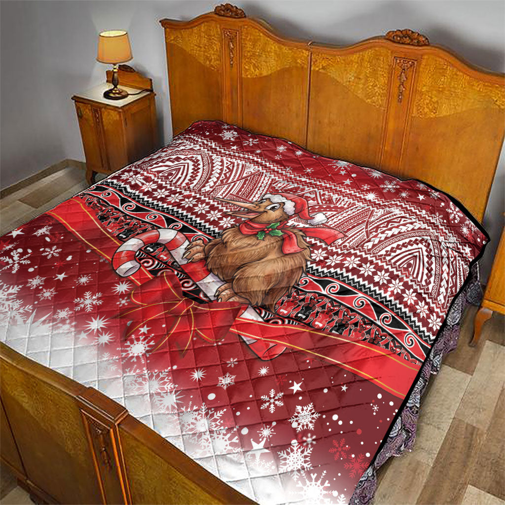 New Zealand Kiwi Bird Christmas Quilt Maori Inspired Knitted Patterns LT9 - Polynesian Pride