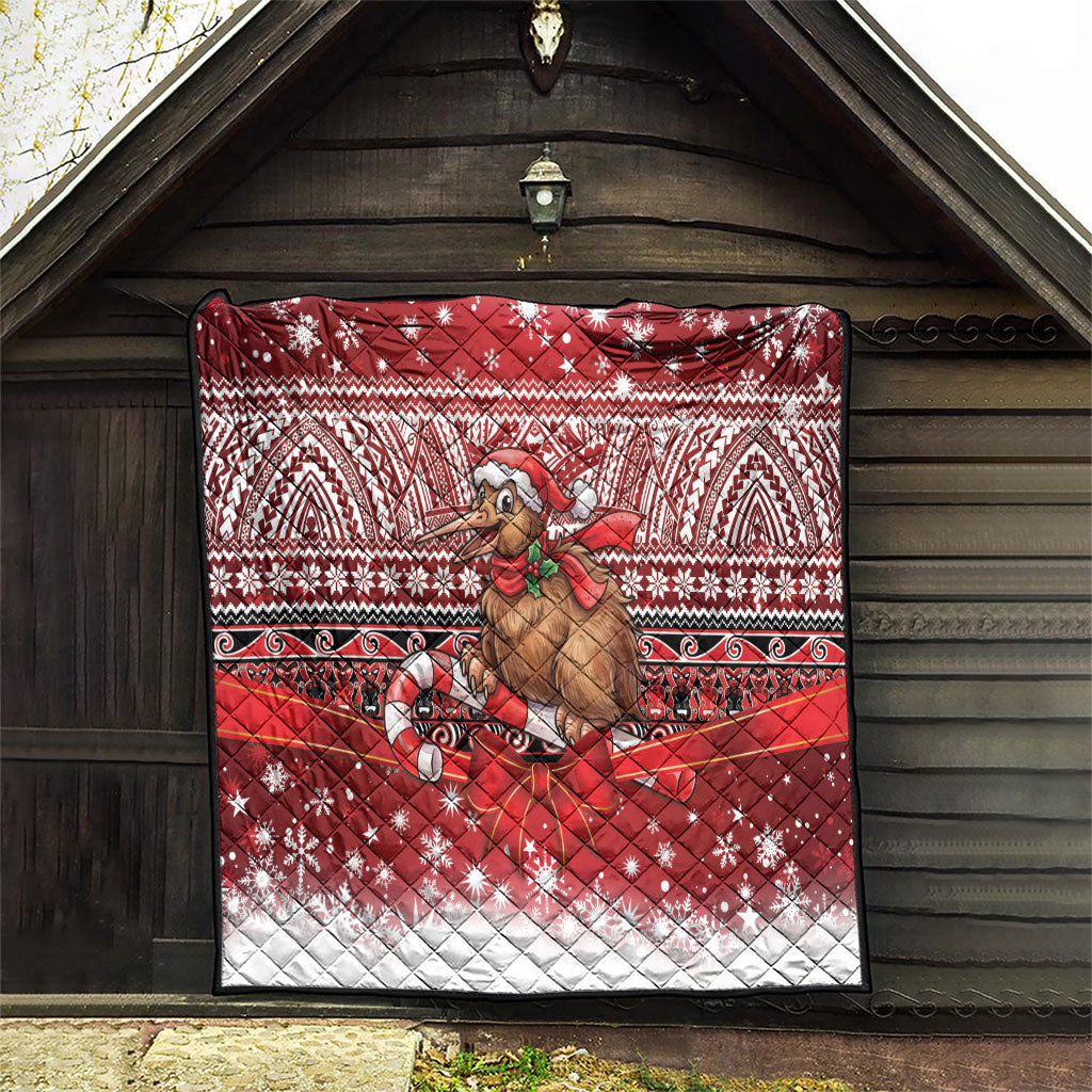 New Zealand Kiwi Bird Christmas Quilt Maori Inspired Knitted Patterns LT9 - Polynesian Pride