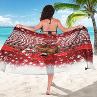 New Zealand Kiwi Bird Christmas Sarong Maori Inspired Knitted Patterns LT9 - Polynesian Pride