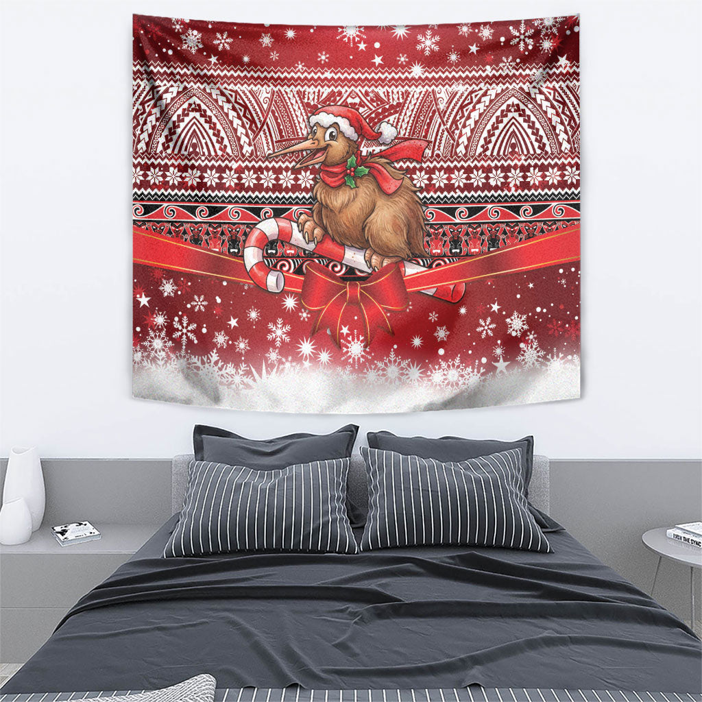 New Zealand Kiwi Bird Christmas Tapestry Maori Inspired Knitted Patterns LT9 - Polynesian Pride