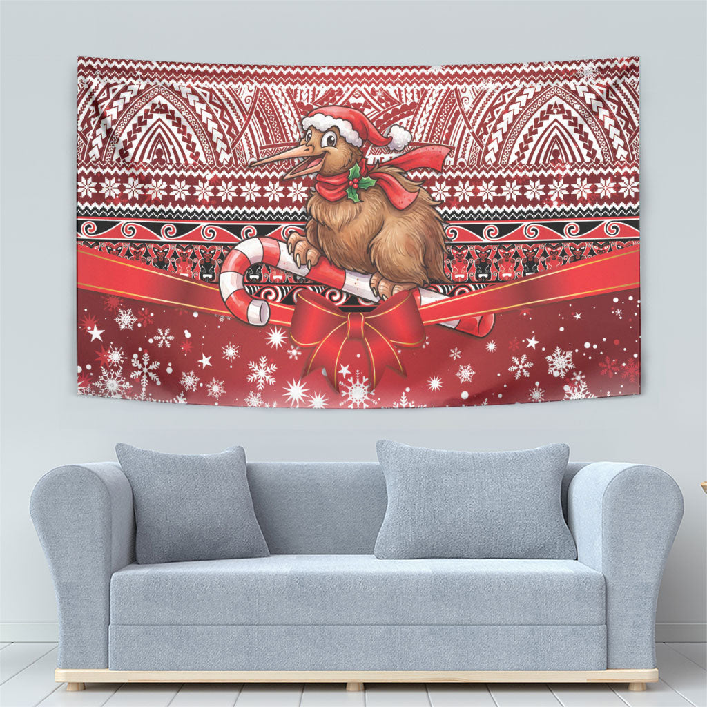 New Zealand Kiwi Bird Christmas Tapestry Maori Inspired Knitted Patterns LT9 - Polynesian Pride