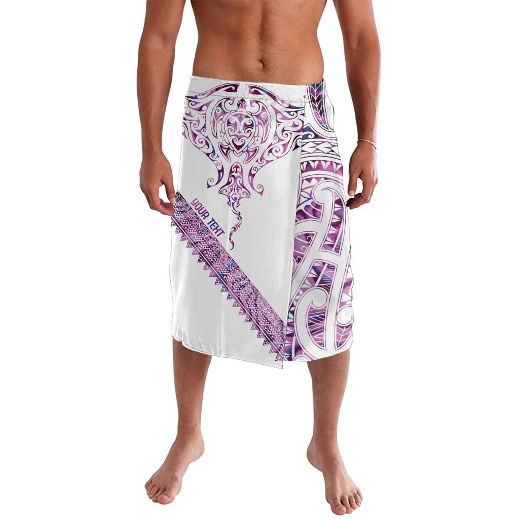 Mawhero Paua shell Kowhaiwhai Taniko Personalised Lavalava Manta Ray Shark-Turtle Maori Tribal Style