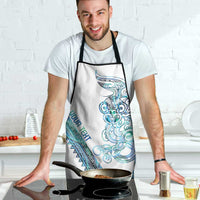 Kahui Whetu Paua shell Kowhaiwhai Taniko Personalised Apron Taniwha Maori Tribal Style