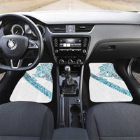 Kahui Whetu Paua shell Kowhaiwhai Taniko Personalised Car Mats Taniwha Maori Tribal Style