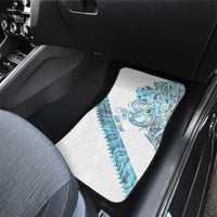 Kahui Whetu Paua shell Kowhaiwhai Taniko Personalised Car Mats Taniwha Maori Tribal Style