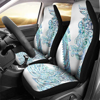 Kahui Whetu Paua shell Kowhaiwhai Taniko Personalised Car Seat Cover Taniwha Maori Tribal Style