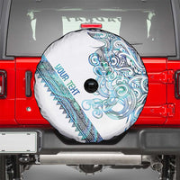 Kahui Whetu Paua shell Kowhaiwhai Taniko Personalised Spare Tire Cover Taniwha Maori Tribal Style